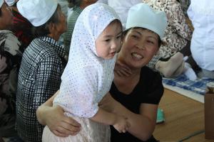 Xinjiang Woman in Mawlid